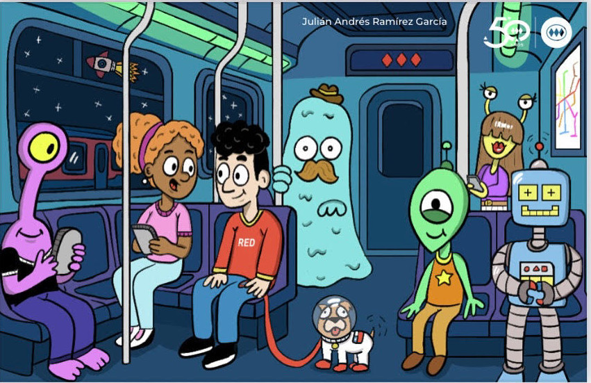 El artista que venció a la IA: el publicista que ganó el concurso “Diseña la bip! del futuro”