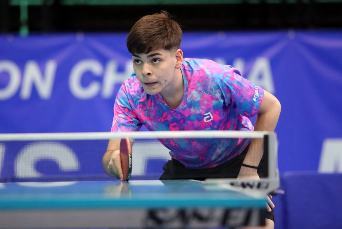 Nuevo seleccionado de tenis de mesa representará a Chile en el extranjero