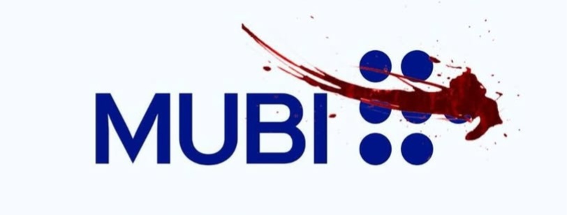 Logo de MUBI con sangre
